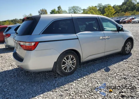 2012 Honda Odyssey Exl z USA, uszkodzony, nr VIN 5FNRL5H65CB044702